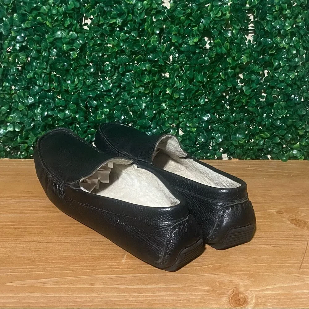 Rock Port Mens Leather Black Loafers‎